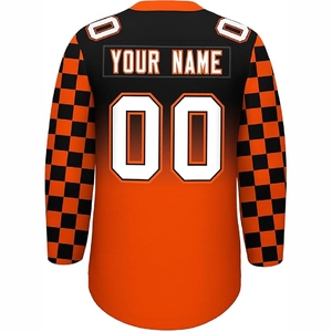 เสื้อเจอร์ซีย์ฮ็อกกี้น้ำแข็งออกแบบโลโก้ได้ตามต้องการ - Product Image 2