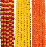 พวงดอกไม้ประดิษฐ์สไตล์อินเดีย ดอกเบญจมาศ ดอกแดนดิไลออน สำหรับตกแต่งฉากหลังงานแต่งงาน พร็อพตกแต่ง พวงดอกดาวเรือง - Product Image 3