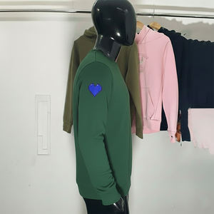 Sudadera de Manga Larga con Cuello Redondo y Bloques de Color para Mujer, con Logotipo Personalizado, Efecto Desgastado por el Sol - Product Image 2