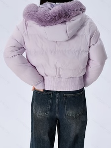 High Quality Women Puffer Jacket Women New Fashion Women Puffer <b>Coat</b> Waterproof <b>Winter</b> Bubble Puffer Full Sleeve <b>Thick</b> Polyester - Product Image 4