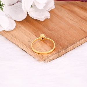 Anillo chapado en oro amarillo hecho a mano con turmalina Rosa Natural de Plata de Ley 925, joyería fina, anillos al por mayor, joyería para mujer - Product Image 3