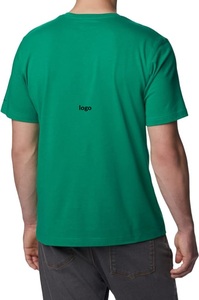 เสื้อยืดคอกลมแขนสั้นสำหรับผู้ชายและผู้หญิงเสื้อยืดคอกลมแขนสั้นโอเวอร์ไซส์ออกแบบโลโก้ได้ตามต้องการ - Product Image 3