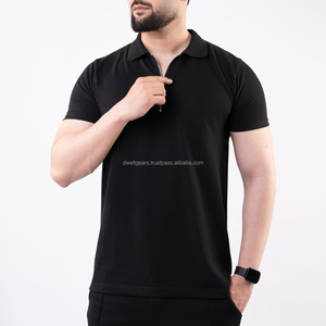 T-shirt personnalisé pour homme 100% coton respirant en tissu PK, logo OEM, col rond décontracté, manches courtes, écologique, séchage rapide, 200g - Product Image 2