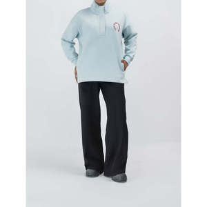 Pantalon en jean décontracté à jambe large, tissu denim délavé, lavable, logo personnalisé, fabricant OEM ODM, fournisseur, vente en gros, marque privée, export - Product Image 6