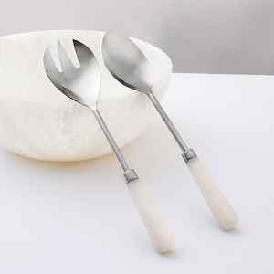 Indian Supply High Quality Stainless Steel Cutlery Set <b>Serving</b> <b>Spoon</b> for Hotel Home use at Best Price Good Quality Salad <b>Spoons</b> - Product Image 3