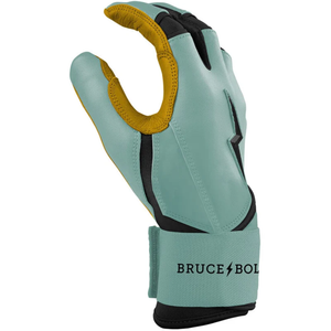 ถุงมือเบสบอลหนังแท้ BRUCE BOLT กันลื่น พร้อมโลโก้และดีไซน์สั่งทำ คุณภาพระดับมืออาชีพ ผลิตจากหนังแยกชั้นพรีเมียม - Product Image 4