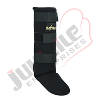 Protège-tibias de haute qualité de style professionnel personnalisé pour l'entraînement Muay Thai et MMA Protège-tibias avec logo personnalisé