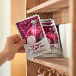 Extracto de Cebolla Roja Orgánica 80ml x 30 Unidades, Bebida Vegetal Saludable Dulce y Picante - Product Image 1