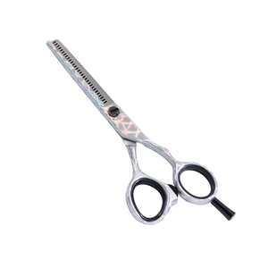 กรรไกรตัดผมแบบบางทำจากกระดาษเคลือบแบบปรับได้ที่วางนิ้วมือสำหรับร้านเสริมสวย - Product Image 1