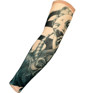 Manchon de bras unisexe, imprimé doux, effet tatouage, protection UV extérieure, respirant et élastique, en stock, offre spéciale - Product Image 4