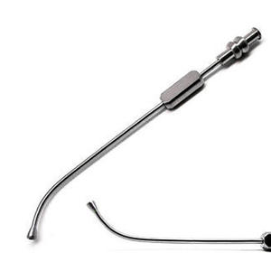 Instrumentos quirúrgicos ENT Frazier tubo de succión 8Fr 2,6 MM 18cm Acero inoxidable Poole tubo de succión Abdominal parte superior quirúrgica de nuestro producto - Product Image 1