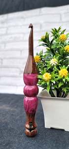 Ensemble de 13 crochets en bois de 3.5mm à 12mm, poignée ergonomique, crochets doux, tissage de fil, meilleures aiguilles cadeaux - Product Image 4