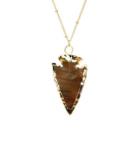 Most Selling Natural Arrowhead Pendant Necklace for Protection or Strength and Spiritual Guidance Available At Reasonable Price - Product Image 5