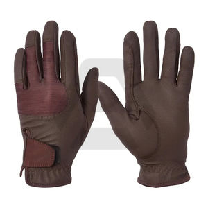 Gants d'équitation durables en cuir, gants d'équitation antidérapants et respirants pour l'équitation et l'entraînement par AMAZING INDUSTRIES - Product Image 1