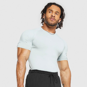 Ropa interior deportiva de compresión de secado rápido sin mangas de verano para hombre, ropa deportiva elástica con logotipo personalizado, pantalones cortos lisos para Fitness - Product Image 4
