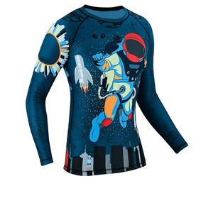 Shorts de MMA personnalisés Rash Guard Bjj Gi Ensemble complet pour enfants, hommes, femmes, garçons, boxe Rash Guard - Product Image 2