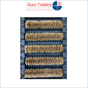 Tapis avec brosse métallique en caoutchouc en forme de rectangle pour l'entrée de la maison Taille personnalisée possible antidérapant et lavable avec base en caoutchouc antidérapante - Product Image 6