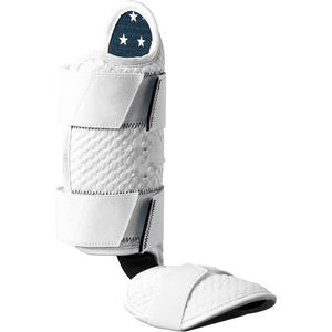 Prix bon marché d'usine Protection professionnelle 100% Nylon Protection des jambes personnalisable Baseball formation protège-tibia confortable - Product Image 2