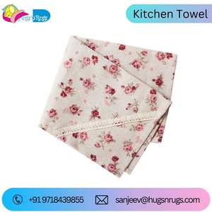 ผ้าเช็ดตัว100% ห้องครัวแบบนุ่มคุณภาพระดับพรีเมียมจากผู้ผลิตอินเดียผ้าเช็ดตัวห้องครัวแบบซับน้ำได้ดี - Product Image 4