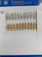Tissu en dentelle de tulle brodé de fleurs colorées et détaillées, motifs complexes, écologique, dentelle de haute couture