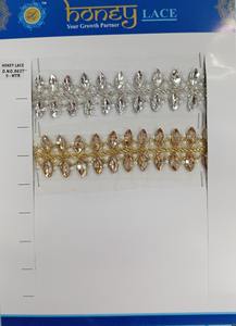 ผ้าลูกไม้ปักลายดอกไม้สีสันสดใสและมีลวดลายที่ซับซ้อนเหมาะสำหรับแฟชั่นระดับไฮเอนด์ - Product Image 5