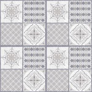 กระเบื้องปูพื้นพอร์ซเลนผิวด้านโมร็อกโก40x40 400x400mm ตกแต่งผนัง3D เซรามิกเคลือบสำหรับห้องน้ำ - Product Image 6