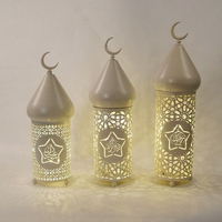 Ornementation inspirée de la mosquée, centre de table sur le thème du Ramadan, design unique, décoration islamique pour l'Aïd, minaret à prix raisonnable