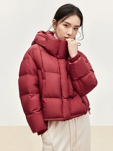 SENTUBILA 2025 chaqueta de bombardero para mujer acabado ligero cálido transpirable impermeable piel de oveja prendas de vestir exteriores invierno - Product Image 3