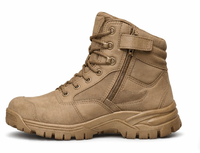 Chaussures tactiques d'extérieur pour hommes, imperméables, durables, légères, respirantes, bottes pour la randonnée, l'entraînement et le travail