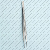 Pinces à tissus Gerald DeBakey de qualité allemande, 7 pouces, pointe de 1 mm, acier inoxydable, manuelles, atraumatiques, instruments chirurgicaux de microchirurgie