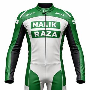 Combinaison de course en cuir pour moto, dimensionnement et design personnalisés, coloration complète, armure certifiée CE, doublure de ventilation, curseurs externes - Product Image 4