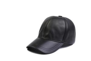 Gorra de béisbol de cuero genuino para hombre, gorro de béisbol de cuero genuino, lavado con agua caliente, venta al por mayor, LC-0002 - Product Image 2