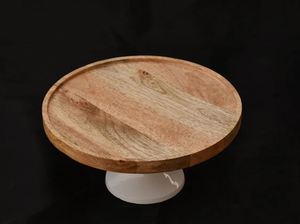 ไม้สักเค้กยืนสำหรับการใช้งานแต่งงานบ้านโรงแรมร้านอาหารพรรคปริมาณจำนวนมากส่งออกที่มีคุณภาพสูงโดยตรงโรงงานขาย2023 - Product Image 6