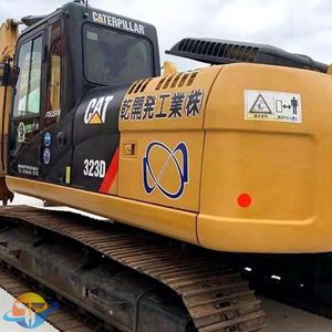 Excavatrice Caterpillar CAT323D d'occasion de haute qualité, engin lourd en promotion, incluant moteur, boîte de vitesses, pompe à engrenages, roulement et PLC - Product Image 2