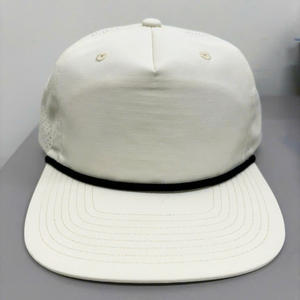 Gorro de cuerda en blanco personalizado, gorra deportiva de rendimiento al por mayor, gorra Snapback de alta calidad exterior de Injae Vina Headwear - Product Image 1