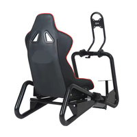 Support de volant de course avec siège pliable pour simulateur de jeu de course Logitech, PXN, Thrustmaster