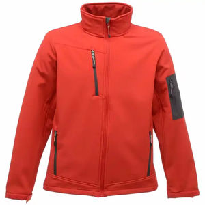 ชุดวอร์มกันลม OEM สำหรับผู้ชาย ผ้าโพลีเอสเตอร์สั่งทำพิเศษ ซิป คอตั้ง มีกระเป๋าหลายช่อง ผ้าแคนวาส - Product Image 2