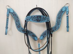 Caballete de caballo de cuero de diseñador occidental de alta calidad para carreras de barriles y equitación Precios al por mayor de La India... - Product Image 4