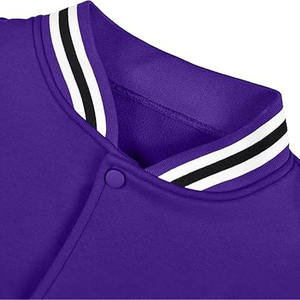 Chaqueta Universitaria Personalizada para Hombre con Mangas de Cuero, Chaquetas de Invierno y Otoño para Hombre con Bordado - Product Image 5