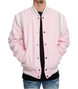 Chaqueta Universitaria de Lona Ligera Unisex al por Mayor con Logotipo Frontal, Chaqueta de Invierno Acolchada con Capucha de la Mejor Calidad - Product Image 1