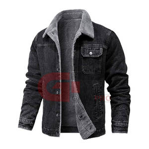 Concevez votre propre veste de camionneur personnalisée doublée Sherpa Veste de camionneur doublée Sherpa à manches longues de qualité supérieure - Product Image 1
