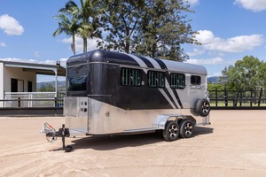 Remolque de Carga Recta de Calidad Premium para 3 Caballos, Remolque para Ganado, para Equitación y Camping - Product Image 6