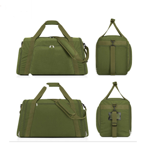 Prix compétitif Double fermeture à glissière tactique de luxe randonnée Camping sport en cuir véritable léger décontracté salle de sport en plein air - Product Image 6