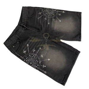 Short strass léger en gros Short strass confortable Short strass taille élastique à vendre - Product Image 4