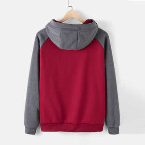 Nueva Llegada, Sudadera con Capucha Unisex de Moda, Talla Grande, Informal, para Invierno, con Logotipo Personalizado, Gruesa, 100% Algodón, Color Sólido, Sudadera con Capucha para Hombre - Product Image 2