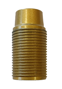 Portalampada E14 dorato con corpo filettato (Koala 550004+500200+510004) - Product Image 1
