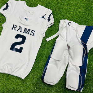 Servicio OEM al por mayor fútbol americano Jersey sublimación Impresión logotipo personalizado buena alta calidad conjunto para hombres uniforme para la venta - Product Image 2