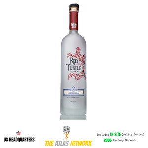 Botellas de vidrio de 1 litro de calidad superior, Etiqueta Privada, bebida de pedernal, botella de vidrio decorada con serigrafía personalizada, 750ml - Product Image 5