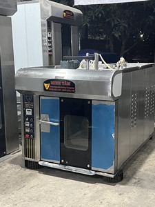 Four rotatif à 6 plateaux pour boulangerie vietnamienne, 220V/380V, état neuf, moteur, produit phare 2025, garantie 1 an, four rotatif à 6 plateaux - Product Image 2