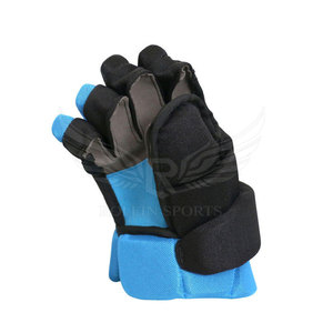 Advanced Grip High Quality Leather Ice Hockey Gloves Wrist Support Full Finger UV Protection Lace-Up Closure ROLEIN SPORTS - Product Image 4